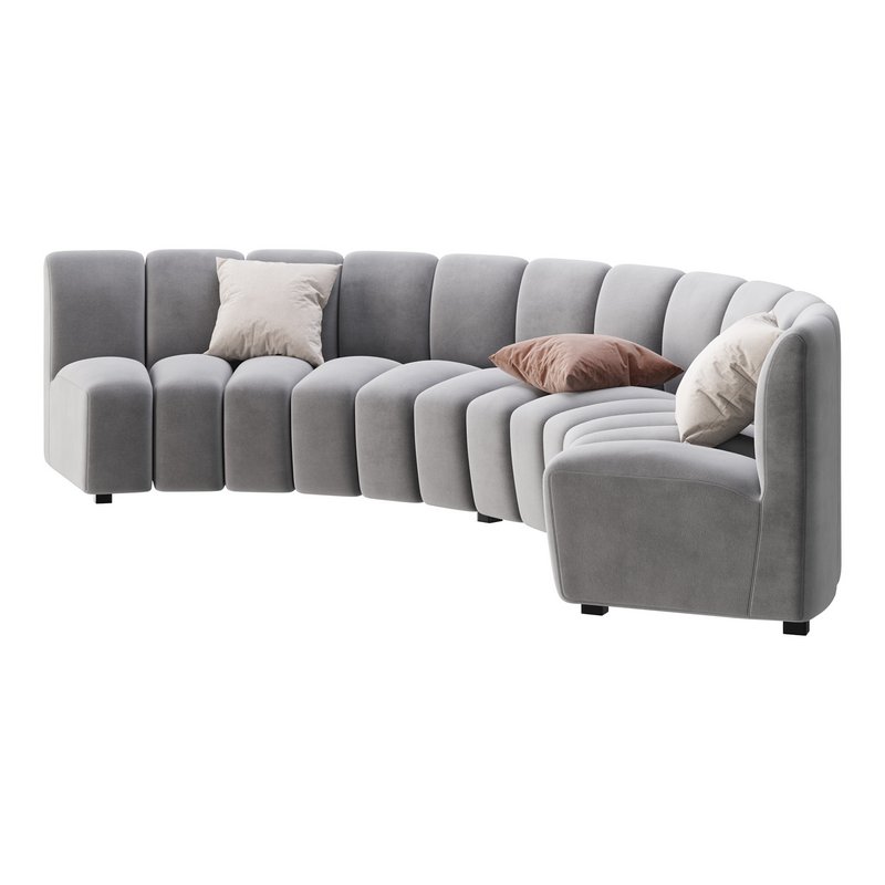 Lando modular curved seat - Image 4