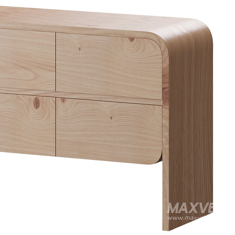 Cortez Natural Floating Dresser by Leanne Ford - Image 4