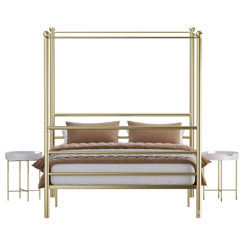 Mainstays Metal Canopy bed - Image 6