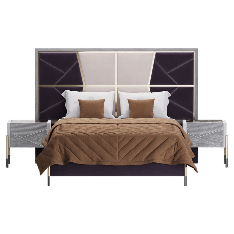 ELITE BEDROOM SET bed - Image 9