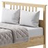 HEMNES Bed frame dark gray stained - Thumbnail 7
