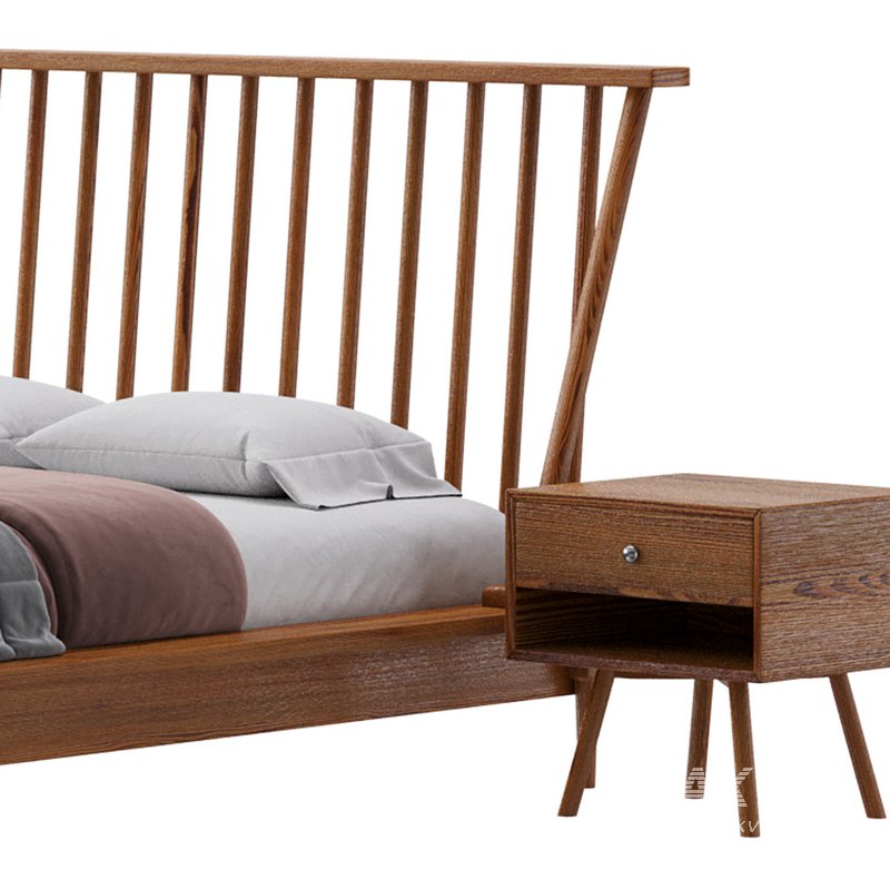Walker Edison Modern Boho bed - Image 6