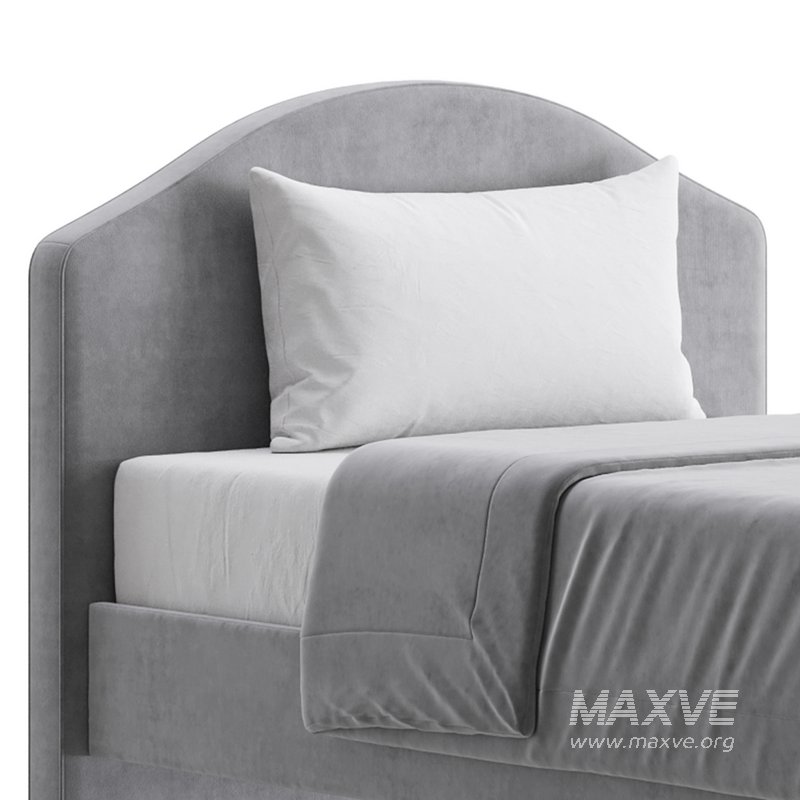 Upholstered bed frame - Image 5