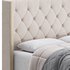 Fabric Low Profile Double Bed Frame with Nail Snaps - Thumbnail 6