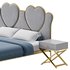 Glam Upholstered Headboard Bed - Thumbnail 6