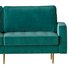 Velvet Fabric Sofa Couch - Thumbnail 6