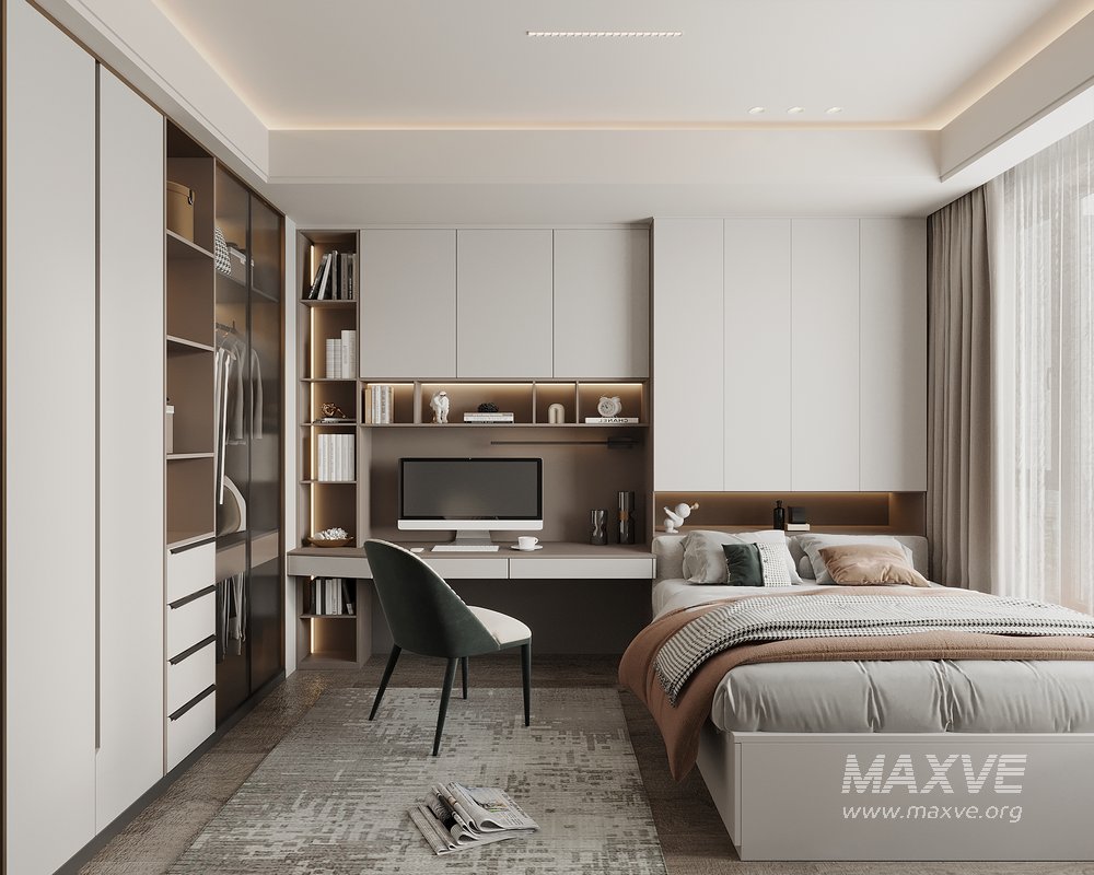 Modern bedroom - Image 1
