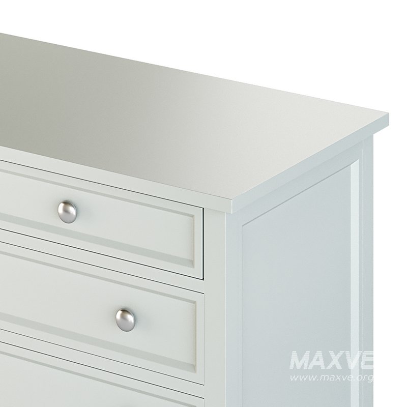 Harbor Grey 5-Drawer Dresser - Image 6