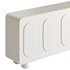 White Solid and Manufactured Wood Sideboard Credenza - Thumbnail 7