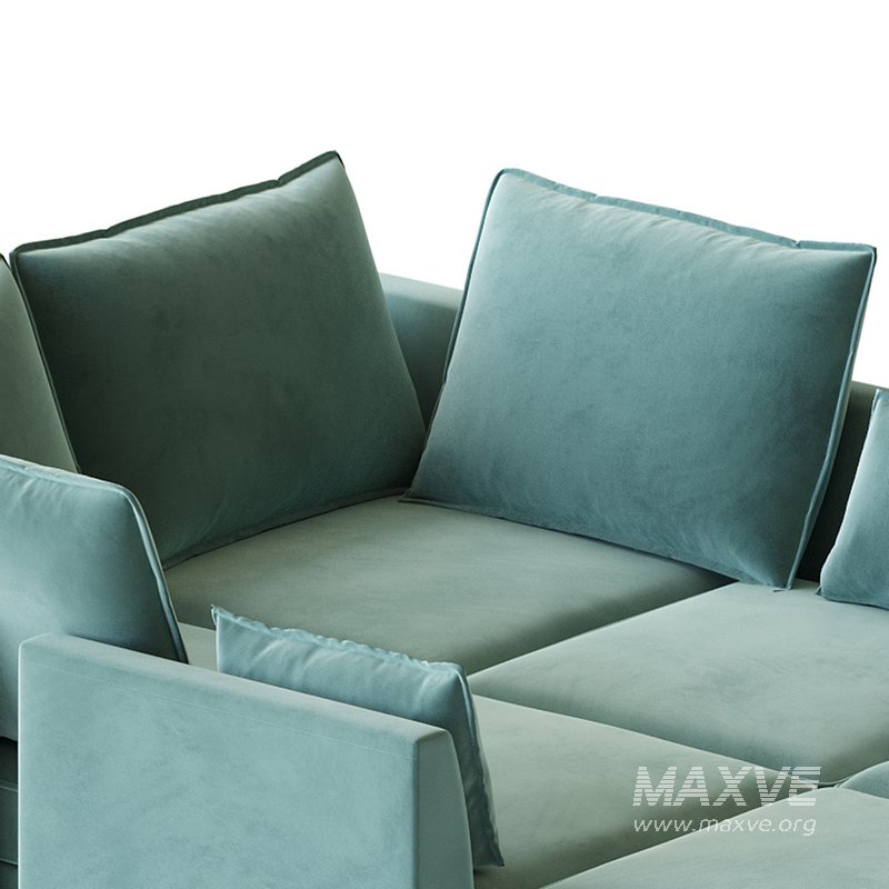 Sectional Sofa Convertible Sofa Bed 2 - Image 6