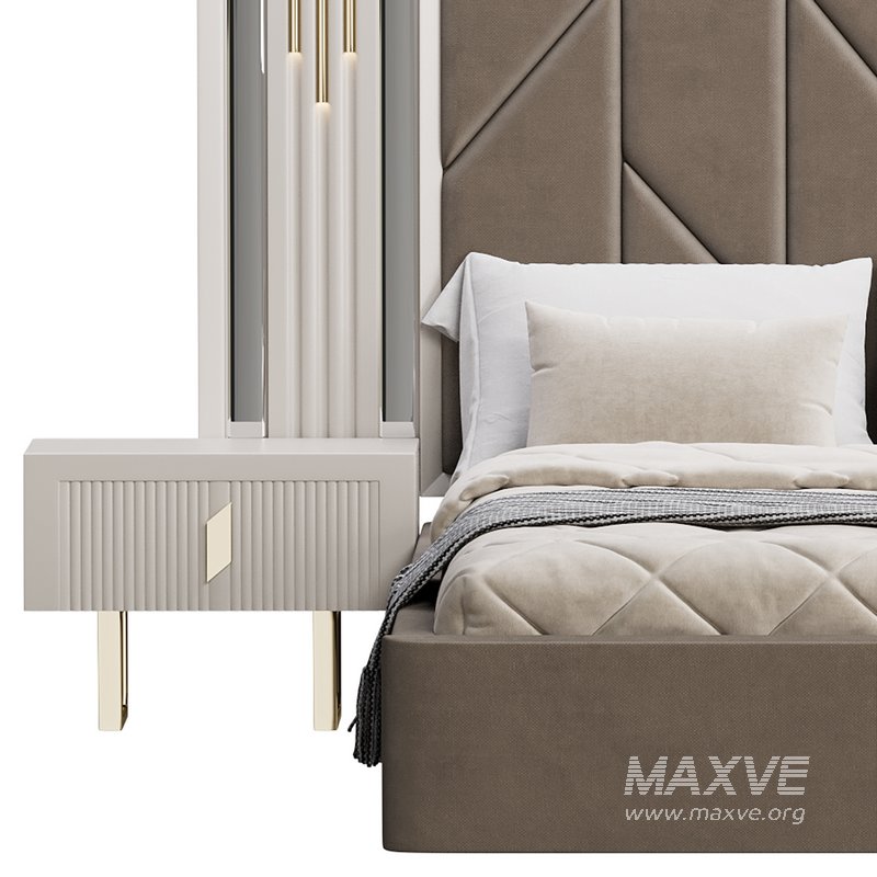 SHIMMY BEDROOM SET bed - Image 8