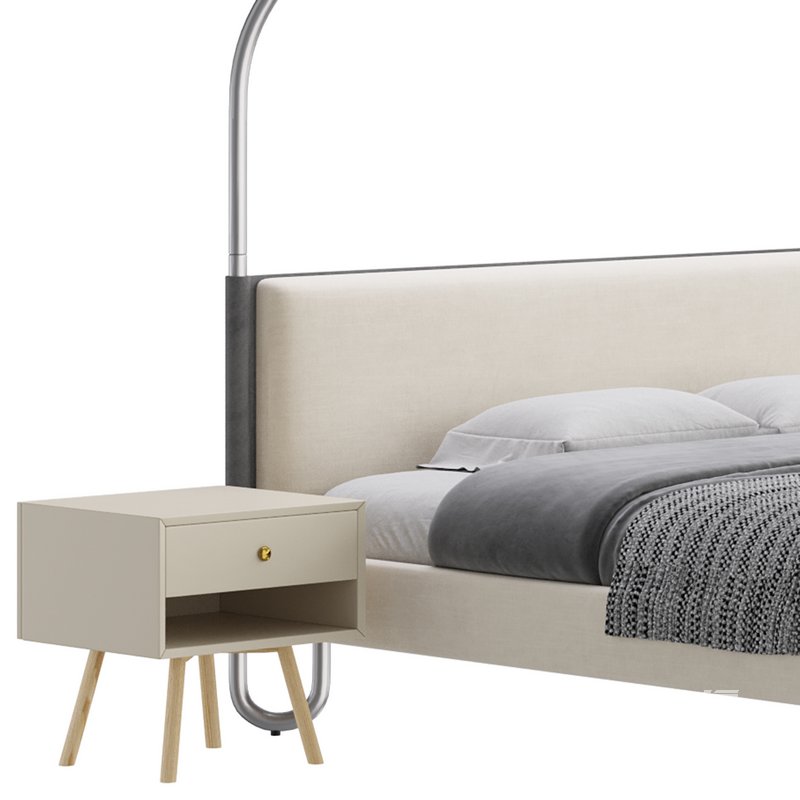 Gracia King Upholstered Canopy bed - Image 7