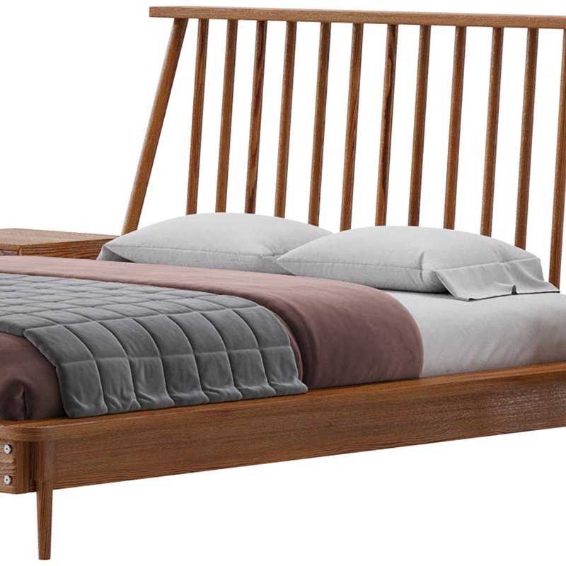 Walker Edison Modern Boho bed - Image 7