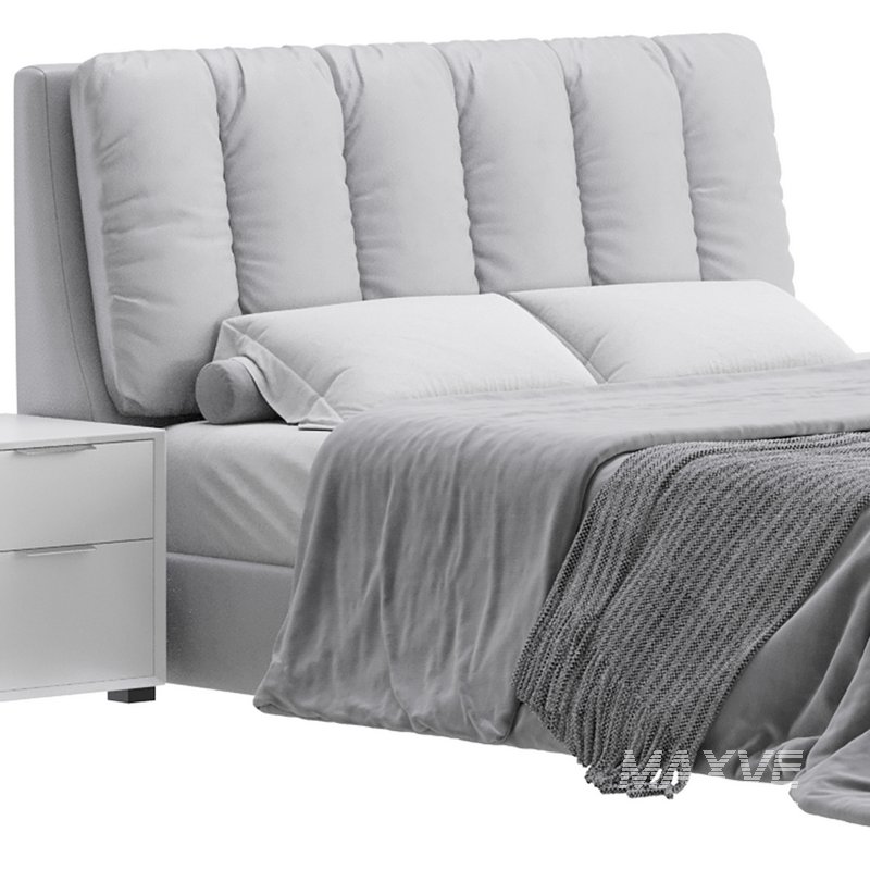 White Modern Twin Bed - Image 7