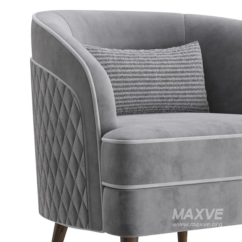 FH-7272 Boston Arm Chairs Pair - Image 7