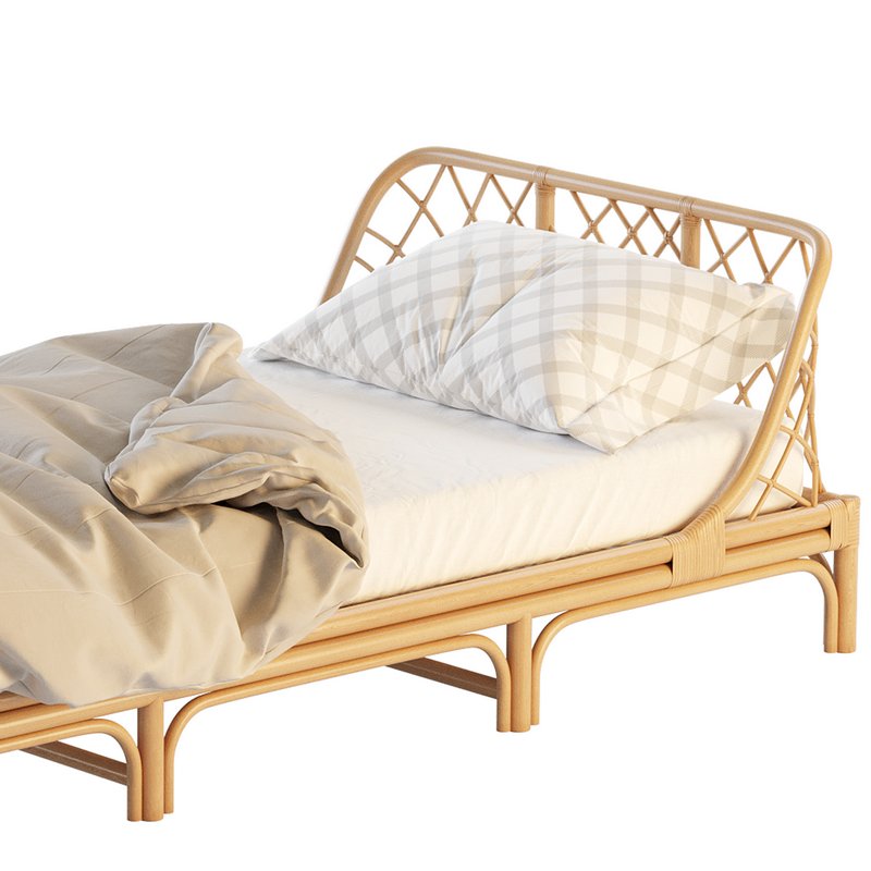 Katsuki Rattan Bed - Image 6