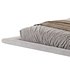 Cesar Suede Fabric Contemporary Minimalist Bed - Thumbnail 8
