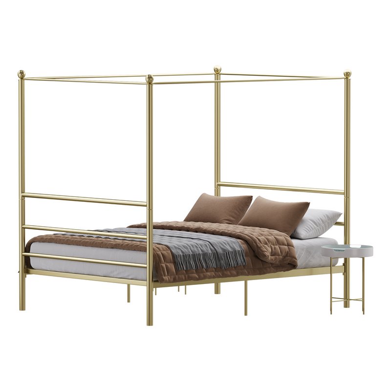 Mainstays Metal Canopy bed - Image 8