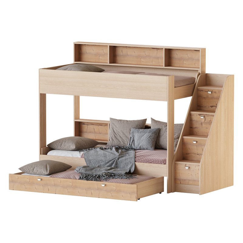 Three-tier bed Golden Kids 10 - Image 1
