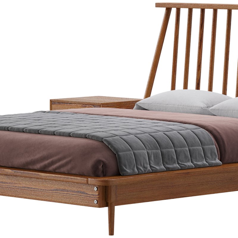 Walker Edison Modern Boho bed - Image 8