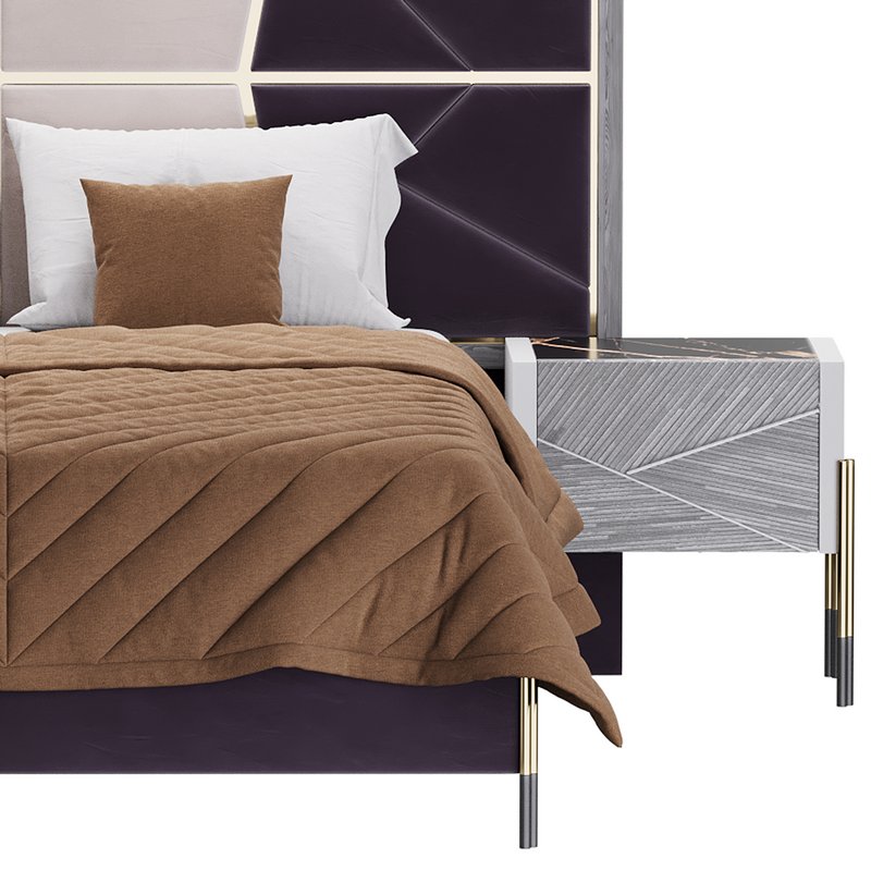 ELITE BEDROOM SET bed - Image 11