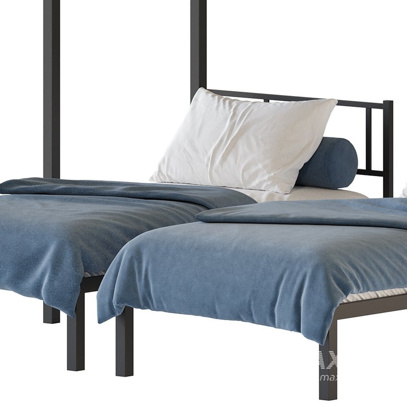 Metal Triple Bunk Beds - Image 9