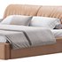 Brown Genuine Leather Bed - Thumbnail 2