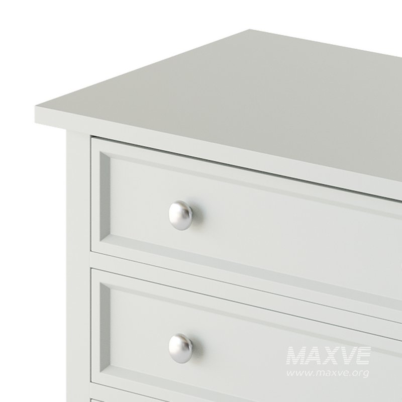 Harbor Grey 5-Drawer Chest - Image 9