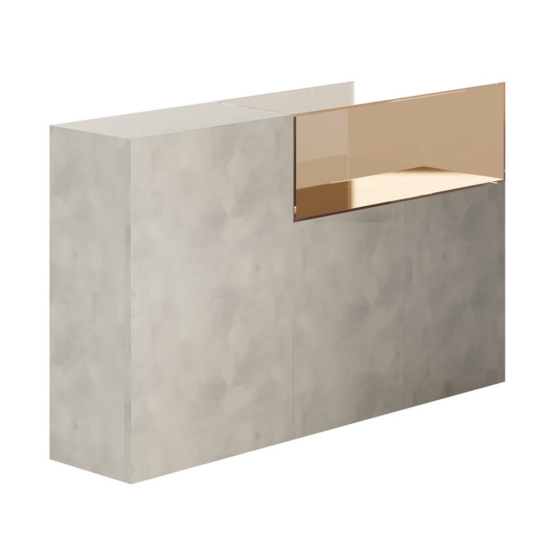 36e8 Glass Sideboard 07 - Image 9