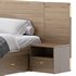 Brown Wooden Panel Bed - Thumbnail 3