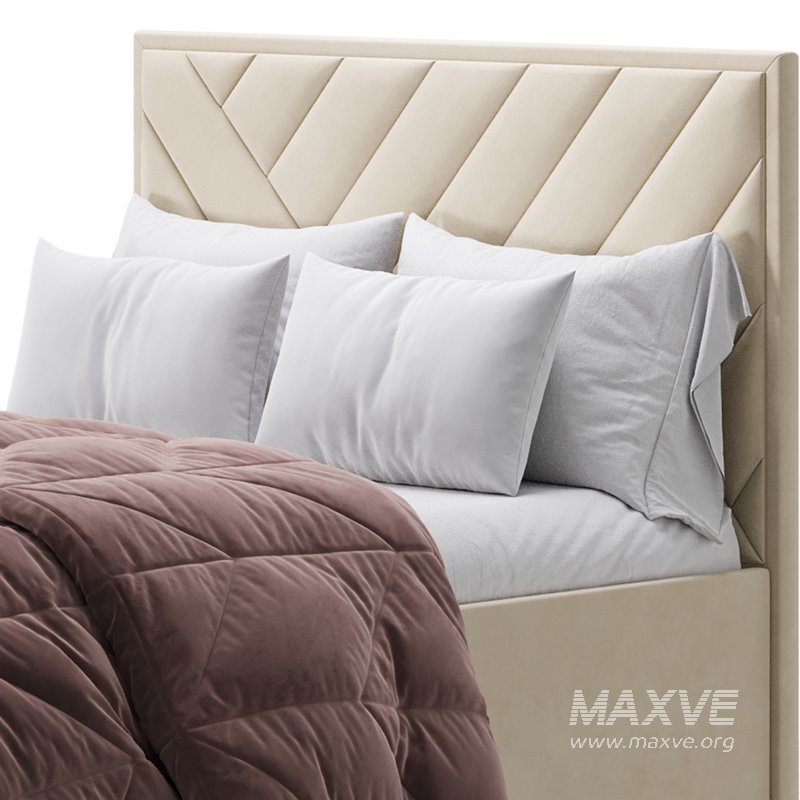 House Beautiful Jay Velvet-Finish Ottoman Bed - Image 9