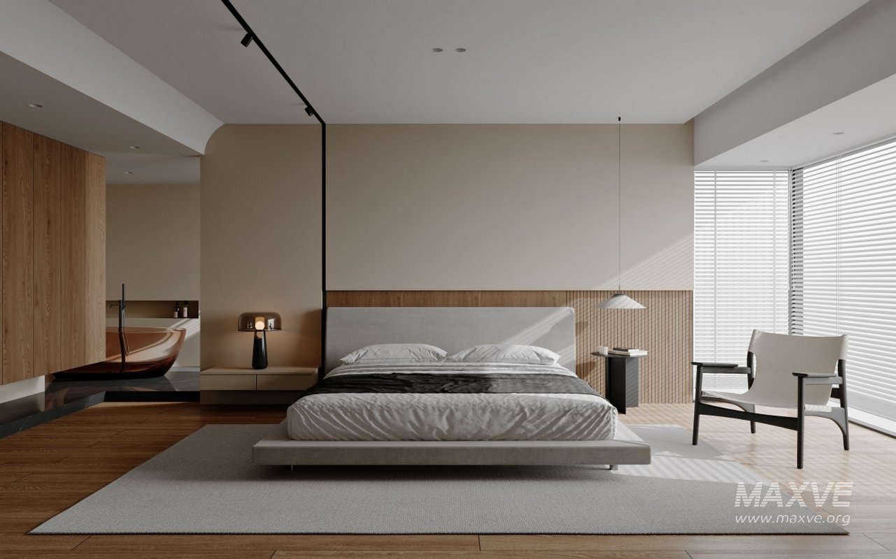 Modern bedroom - Image 1