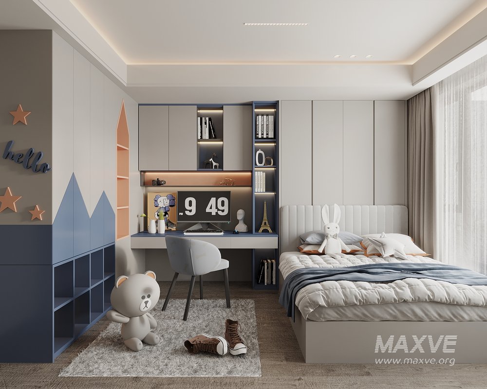 Modern bedroom - Image 1