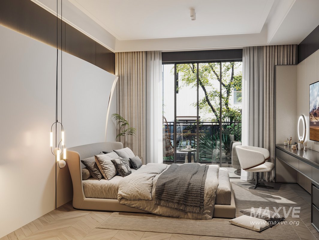 Modern bedroom - Image 1