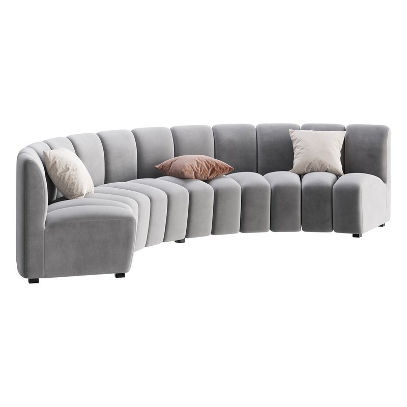 Lando modular curved seat - Image 8