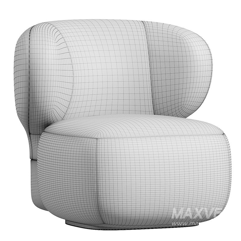 Asawa Lounge Chair by Secolo - Image 4