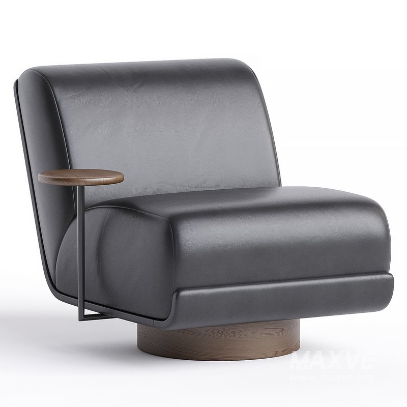 Bronwyn Leather Swivel Chair - Image 2