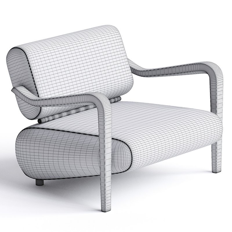 Armchair Mezzo Collection Clark - Image 3