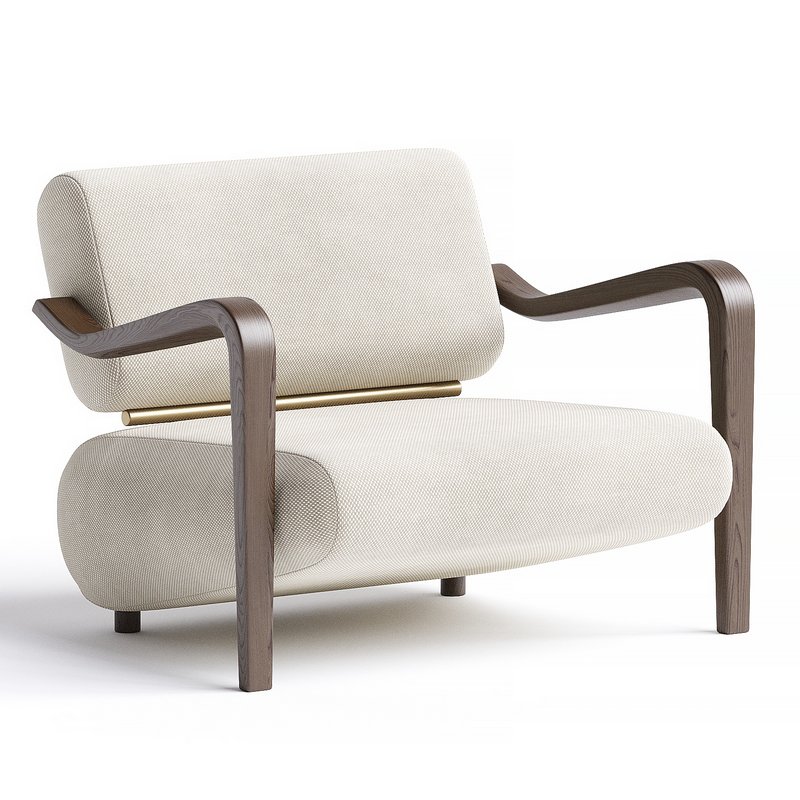 Armchair Mezzo Collection Clark - Image 1
