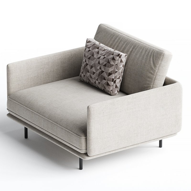 Armchair Rolf Benz Liv 535 - Image 3