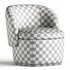 BISOU Leather easy chair - Thumbnail 4