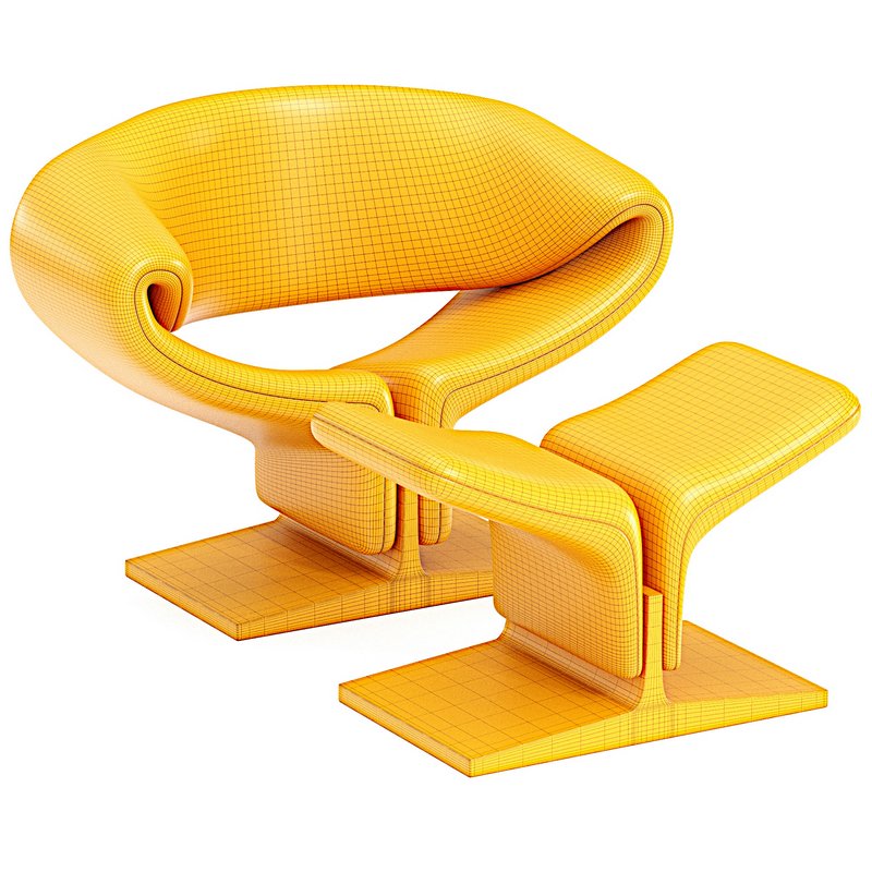 Artifort Ribbon armchair - Image 3