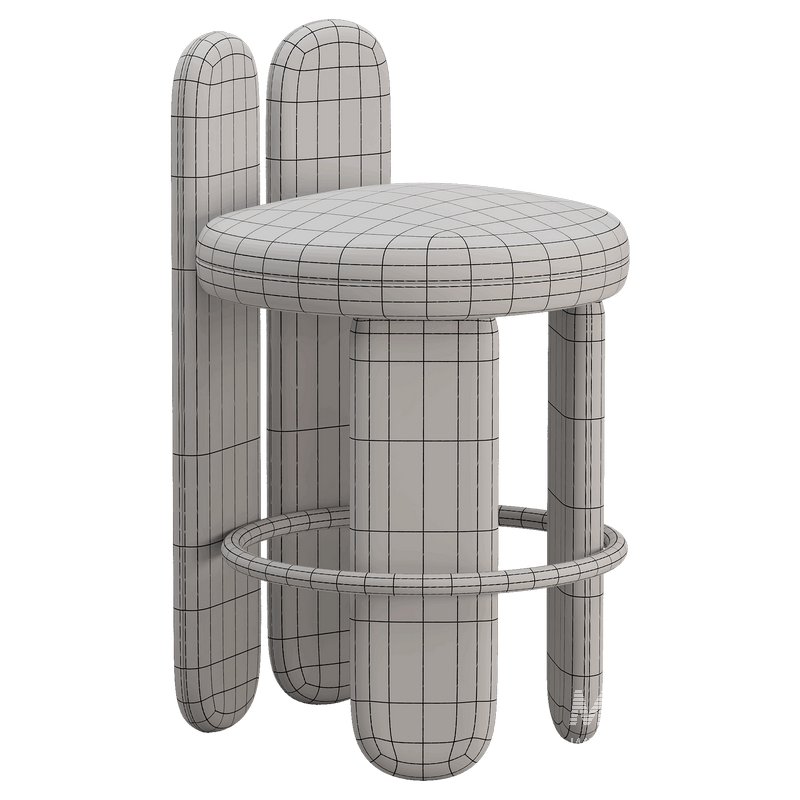 Glazy Counter Stool - Image 4
