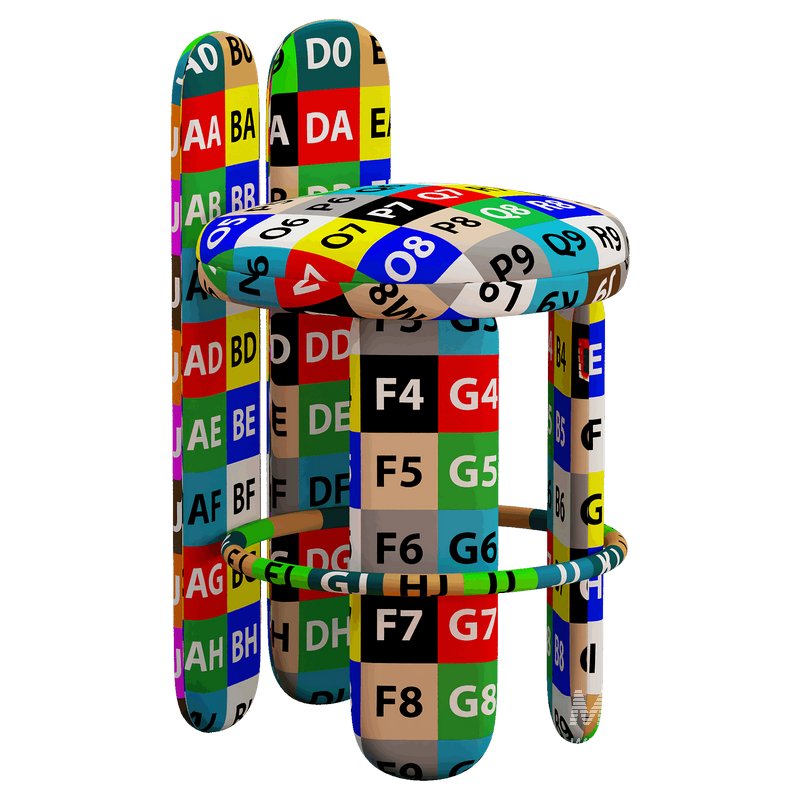 Glazy Counter Stool - Image 6