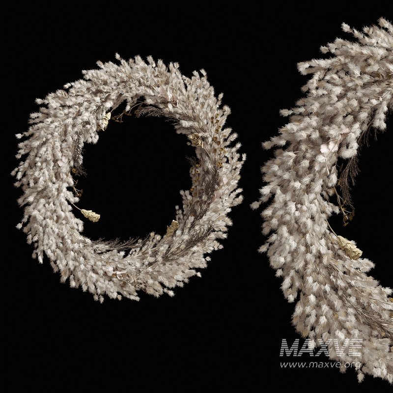 Wall hanging Pampas Ring - Image 1