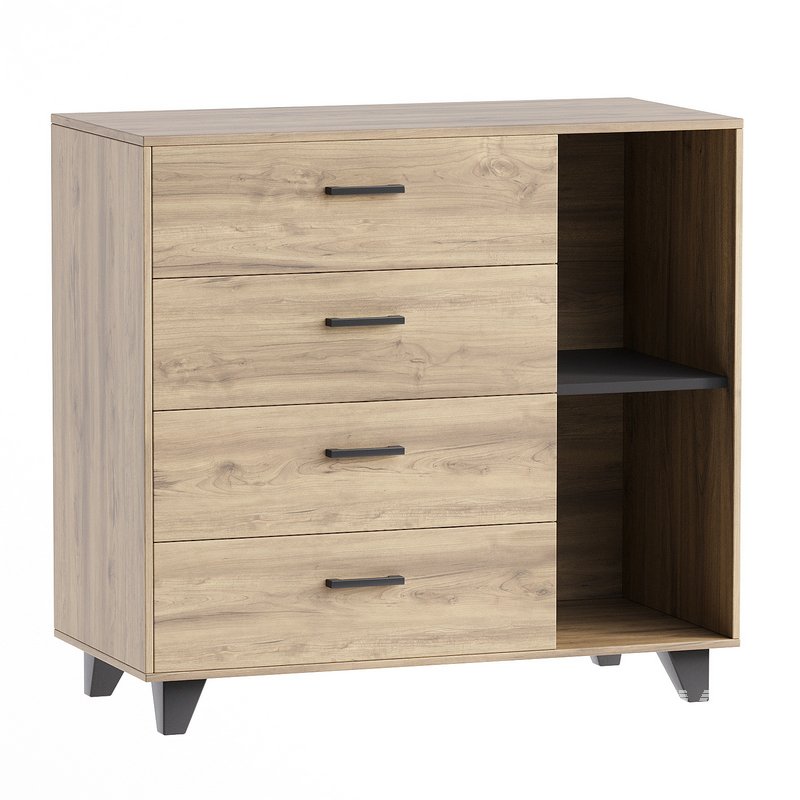 Oakland Chest of drawers Oakland-2 Irish Oak - Image 1