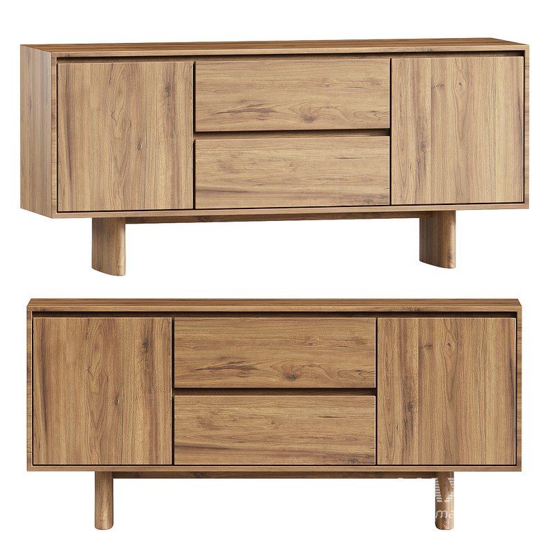 Anton Solid Wood Buffet - Image 1