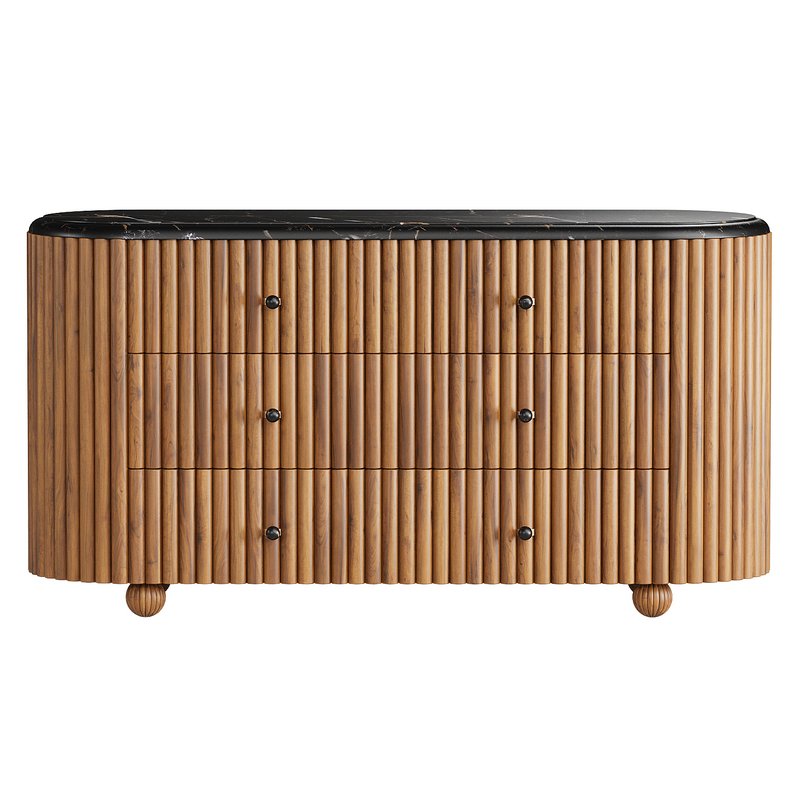 Carlisle Six Drawer Dresser - Image 1