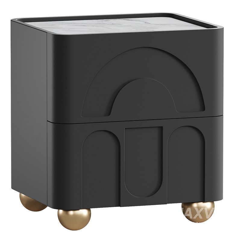 Light Luxury Bedside Table from Apollo Box - Image 4