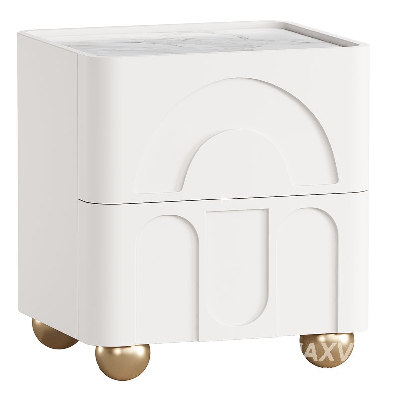 Light Luxury Bedside Table from Apollo Box - Image 3
